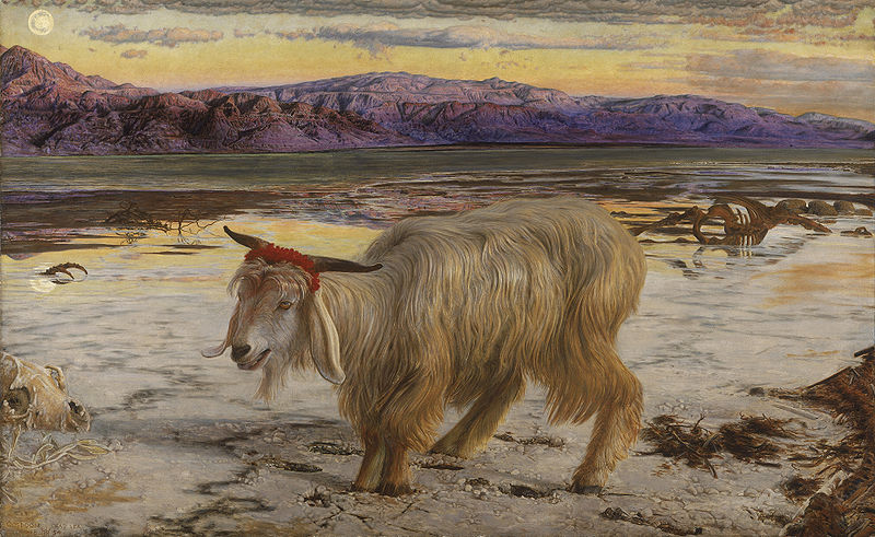 William Holman Hunt The Scapegoat